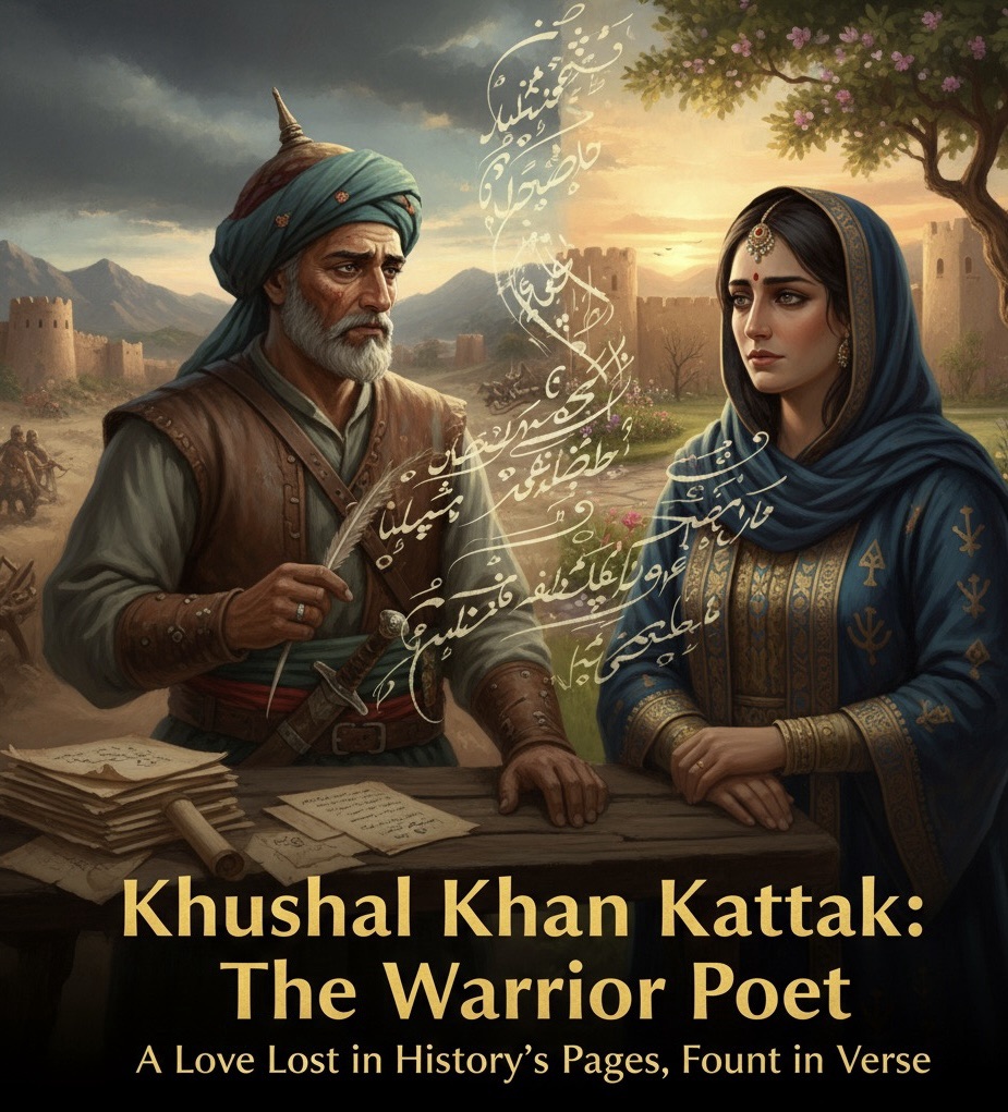 The Forgotten Love Story of Khushal Khan Khattak and Makhfi Bibi: A Real Romance Lost to History