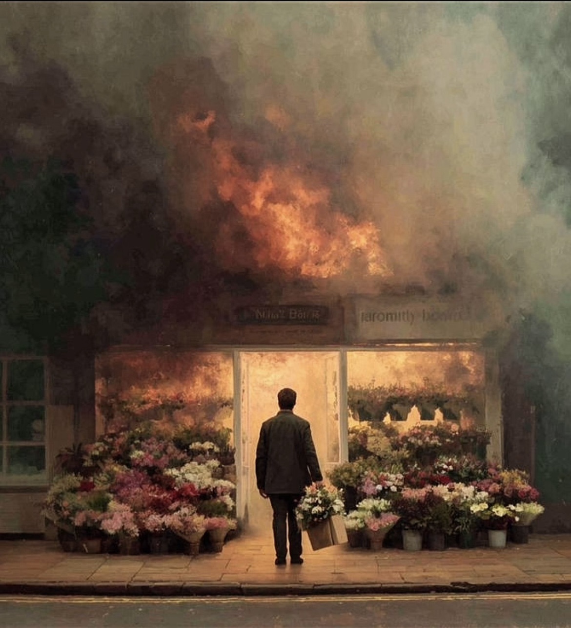 Flames & Flower
